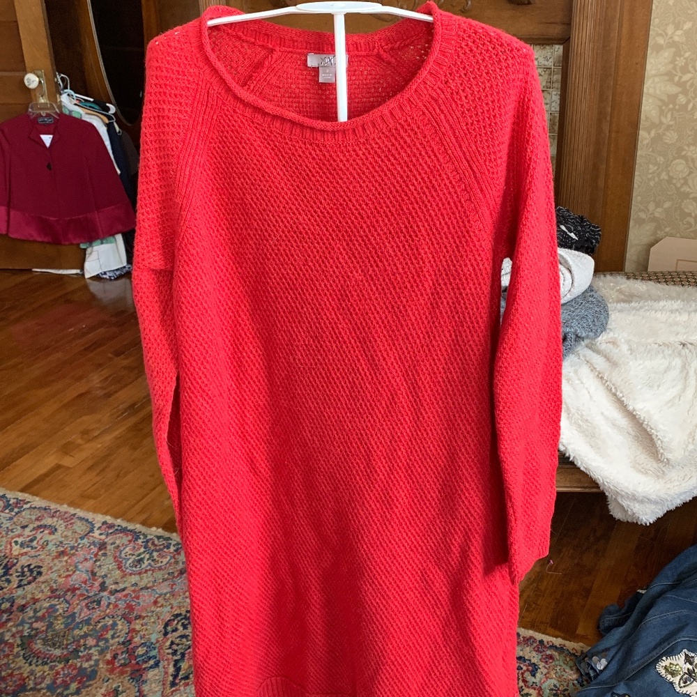 J jill knit weave sweater dress. Bought at a consignment store.